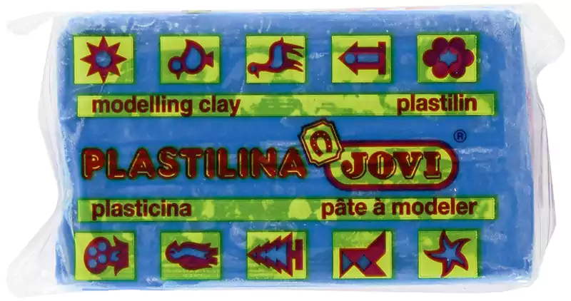 صلصال جوفي بلاستيلينا، 50 جم، لبني