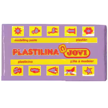 صلصال جوفي بلاستيلينا، 50 جم، بنفسجي
