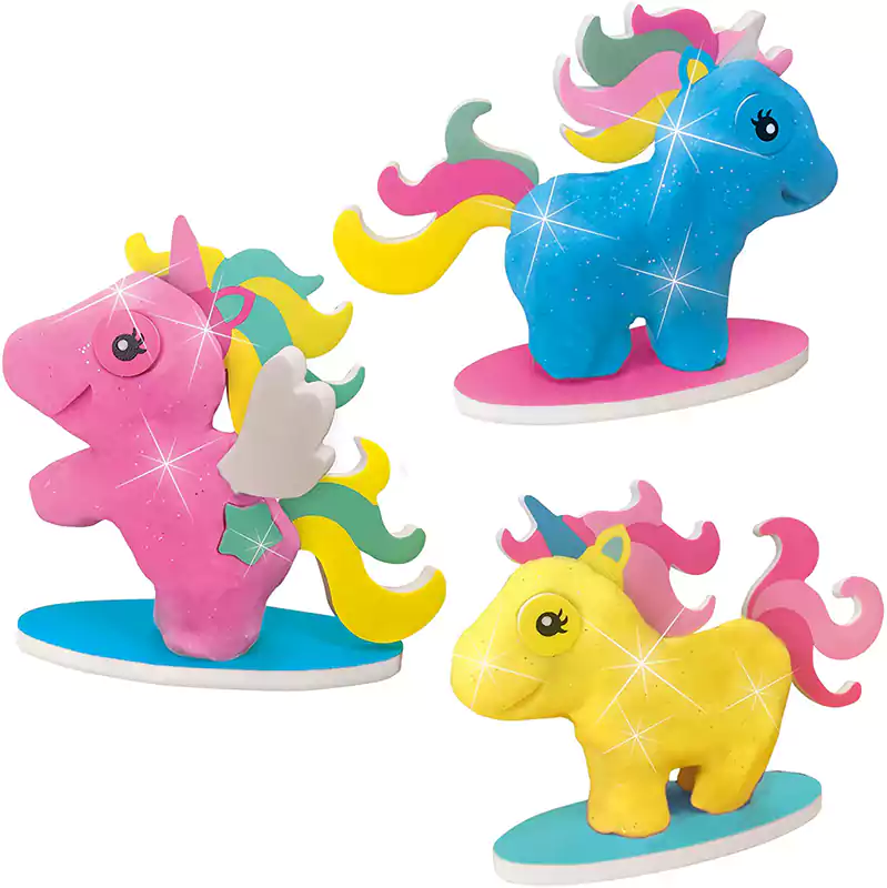 صلصال إس إي إس، يونى كورن، ملون، 00432