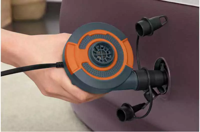 Bestway Electric Air Pump, 4.8 Volt, Rechargeable, Grey, 62139