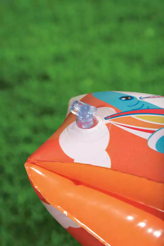 كتافات سباحة بست واي قابلة للنفخ، بطبعة سمكة قرش، ألوان 32102