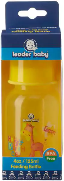 ببرونة من ليدر بيبي، اصفر - 125 مل