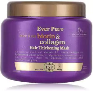 ماسك للشعر ايفر بيور بالبيوتين وكولاجين خالي من السلفات، 300 مل