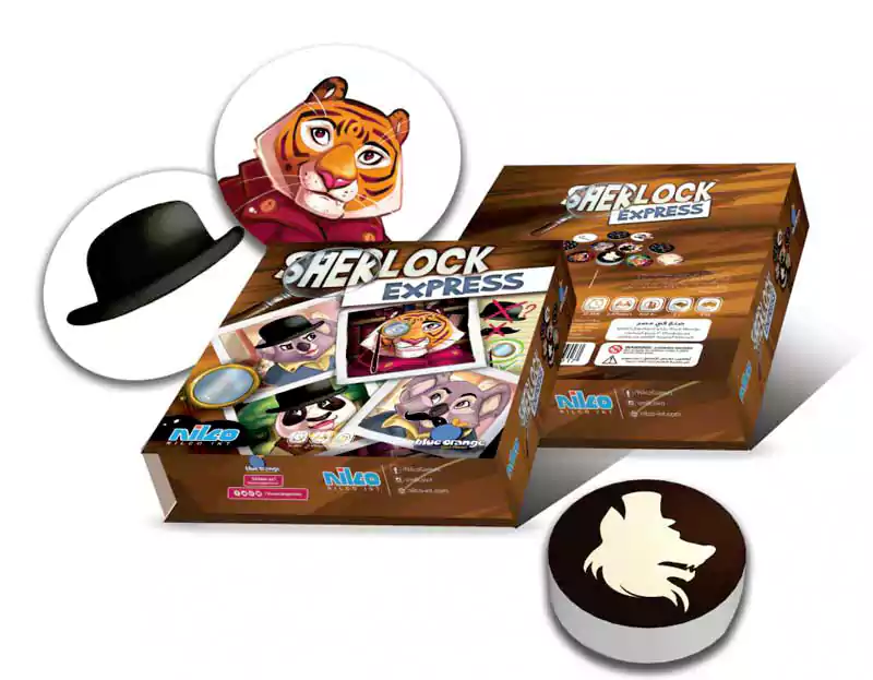 لعبة نيلكو حل اللغز شيرلوك اكسبريس، 2 لـ 6 لاعبين