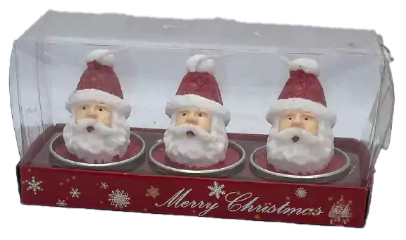 شمع بابا نويل 3*1 2-4141