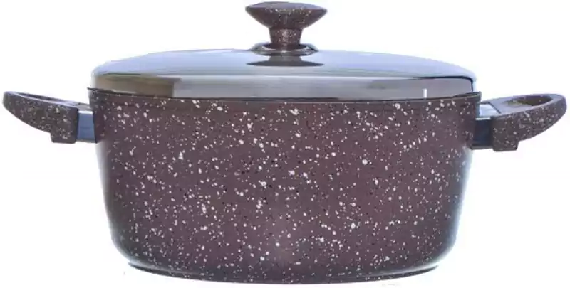 حلة طهي تيفال من سافلون مقاس 28 - بني