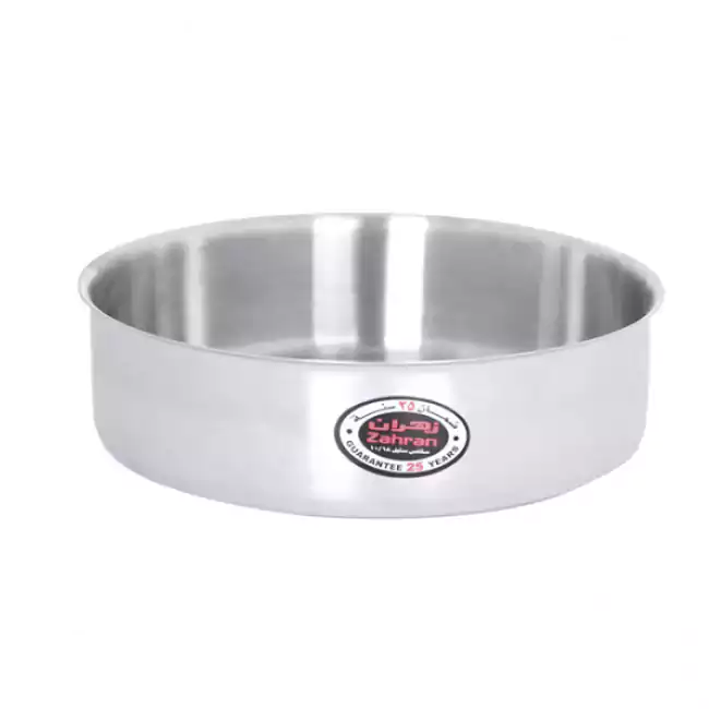 صينية فرن أستنالس زهران مقاس 26  دائرية - فضي