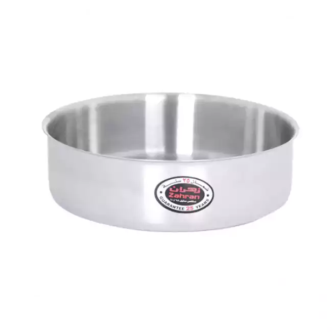 صينية فرن أستنالس زهران مقاس 24  دائرية - فضي