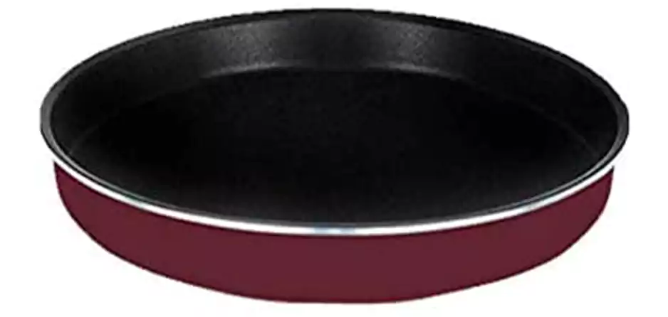 صينية بيتزا فيوري الدهان مقاس 28  دائرية - فضي