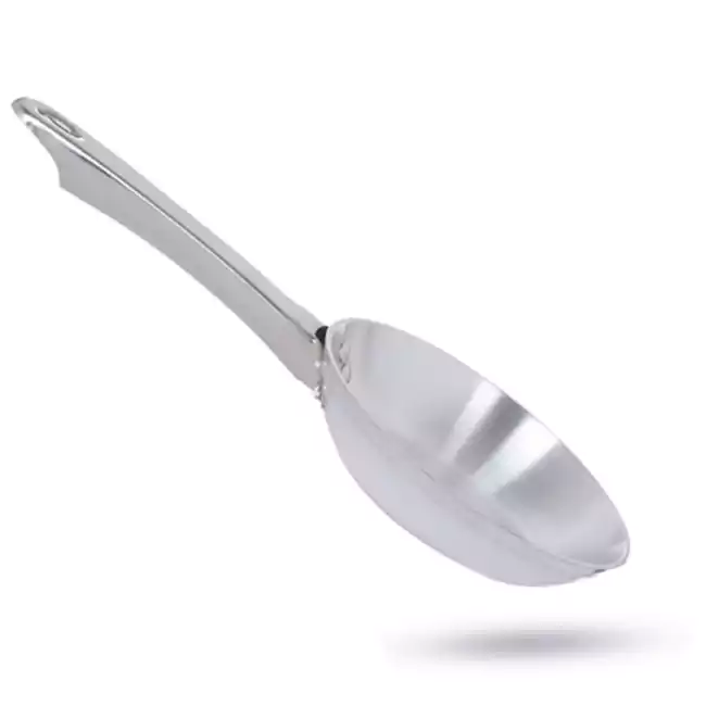 مقلاة تحمير ألمنيوم من الدهان مقاس 26  بيد واحدة أستنالس - فضي