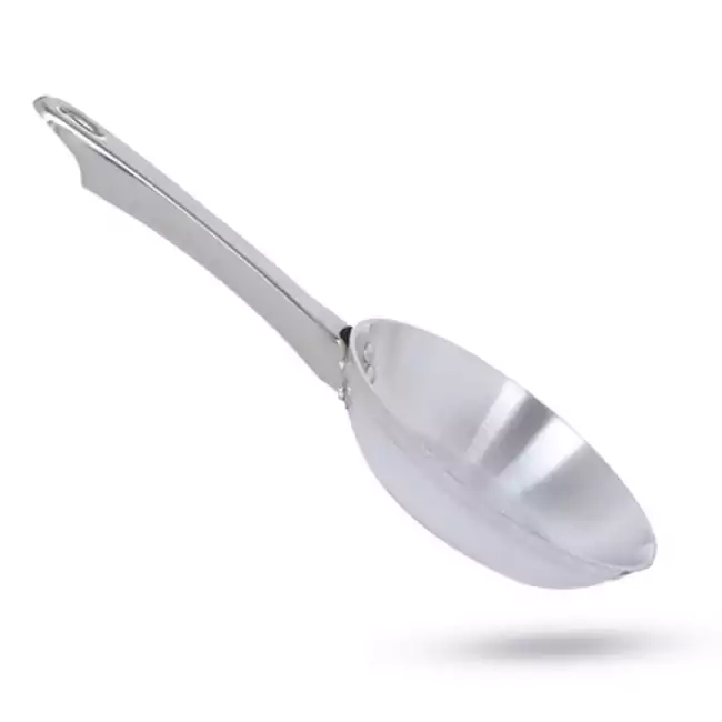 مقلاة تحمير ألمنيوم من الدهان مقاس 20 بيد واحدة أستنالس - فضي