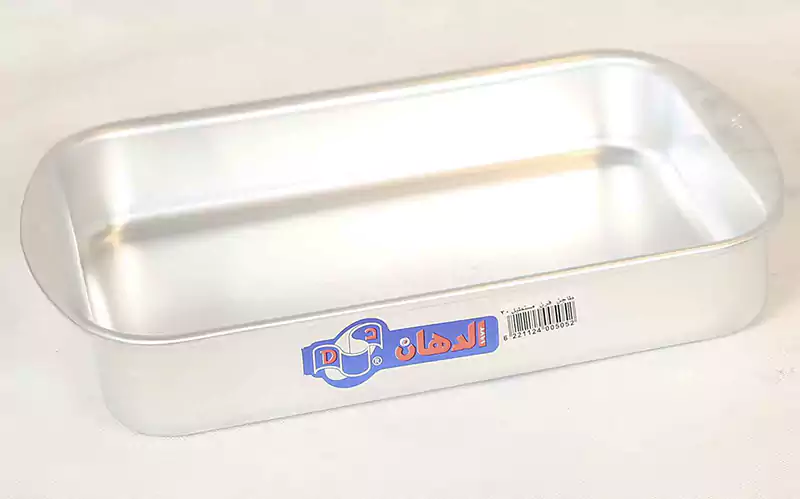 طاجن فرن مستطيل الومنيوم مقاس 30