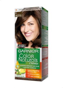 Garnier Color Naturals Creme Hair color 5 Light Brown  20%
