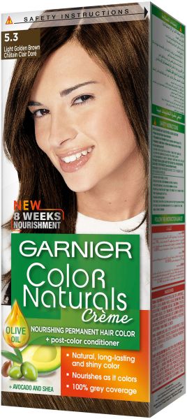 Garnier Color Naturals Hair color 5.3 light golden brown