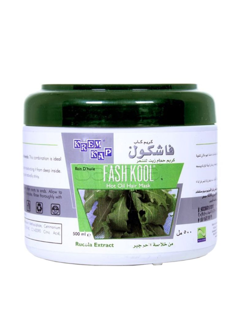 ماسك شعر حمام زيت فاشكول بالجرجير، 500 مل