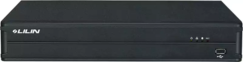 مسجل فيديو رقمي ليلين، 8 قنوات اتصال، DHD908، اسود