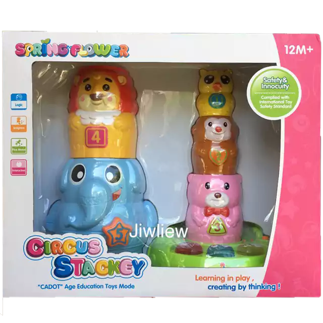 لعبة تركيب حيوانات، 7 قطع