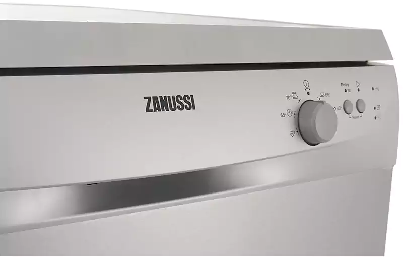 غسالة أطباق زانوسي 13 فرد، انفرتر، 60 سم، 5 برامج، ستانلس، ZDF22002XA