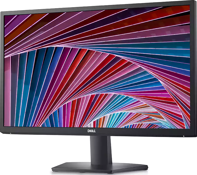 شاشة كمبيوتر ديل، LED، مقاس 23.8 بوصة، VA، فل اتش دي، 75 هرتز، AMD FreeSync™، اسود، SE2422H