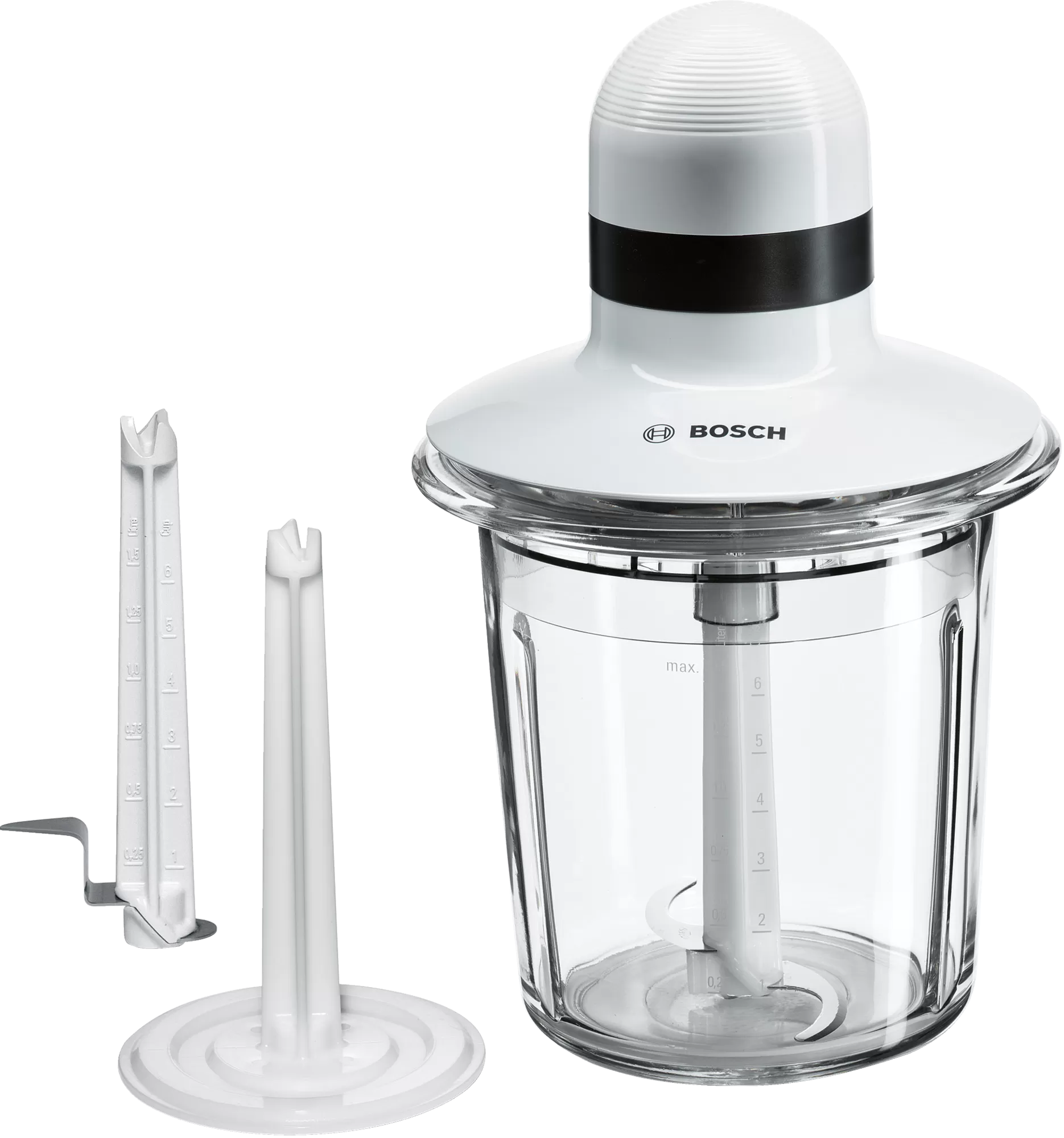 كبة بوش، 550 وات، 1.5 لتر، ابيض، MMR15A1