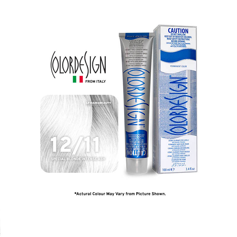 صبغه الشعر من كلر ديزاين 11-12 أشقر خاص مكثف 100 مل