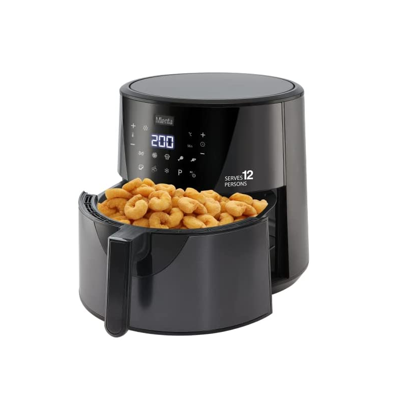 قلاية هوائية ميانتا، 1700 وات، 8 لتر، أسود، AF47634A