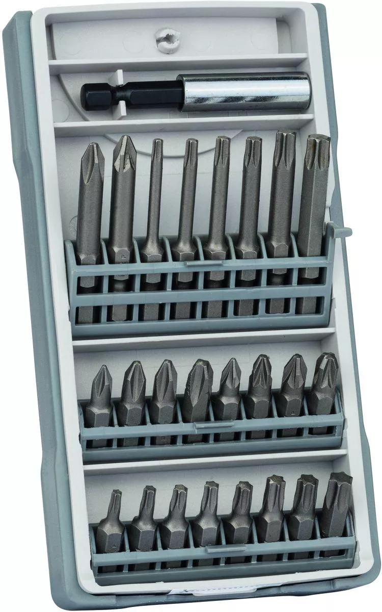 طقم لقم مفكات بوش برو لاين، 25 قطعة، 017 037