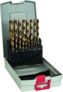 طقم بنط تخريم حديد بوش، 19 قطعة، 857 015