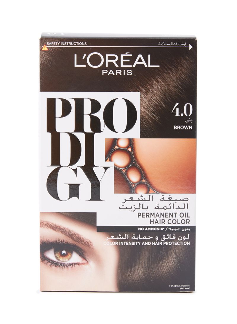 صبغة شعر برودجي من لوريال 4.0 بني