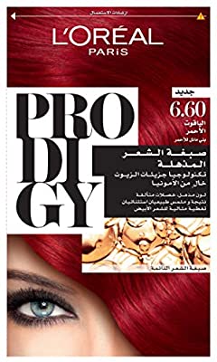 صبغة شعر برودجي كريم من لوريال 6.60 ياقوت احمر