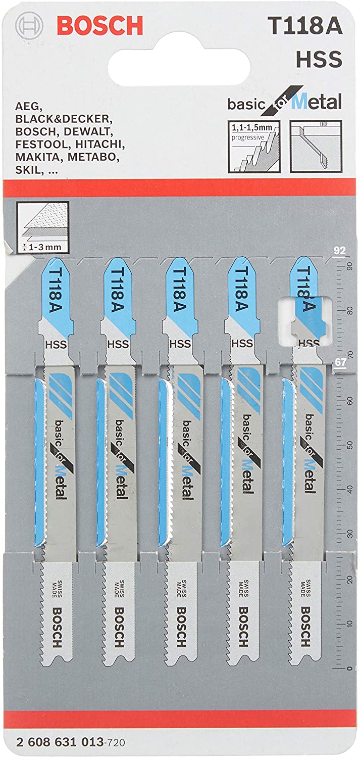 طقم سلاح منشار اركت بوش BOSCH 631 013 T119BO