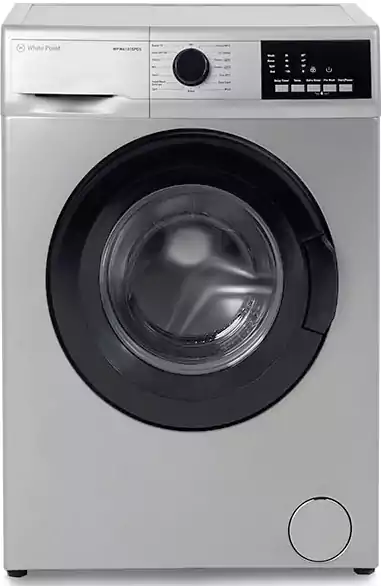 غسالة ملابس فول أتوماتيك وايت بوينت، تحميل أمامي، 6 كجم ، شاشة ديجيتال ، فضي، WPW61015PDS