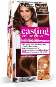 صبغة شعر كاستينج كريم جلوس من لوريال 535 شوكولاته