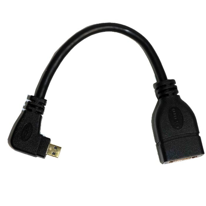 كابل محول من 2 بي، من منفذ مايكرو HDMI ذكر الى HDMI انثى ، CV068