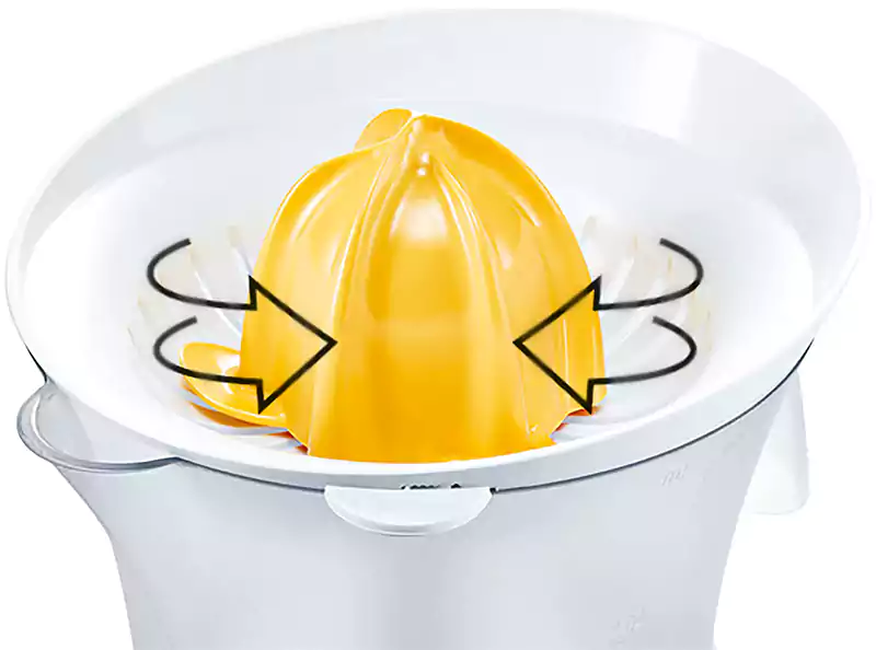 عصارة موالح بوش، 0.8 لتر، 25 وات، أبيض، MCP3500N