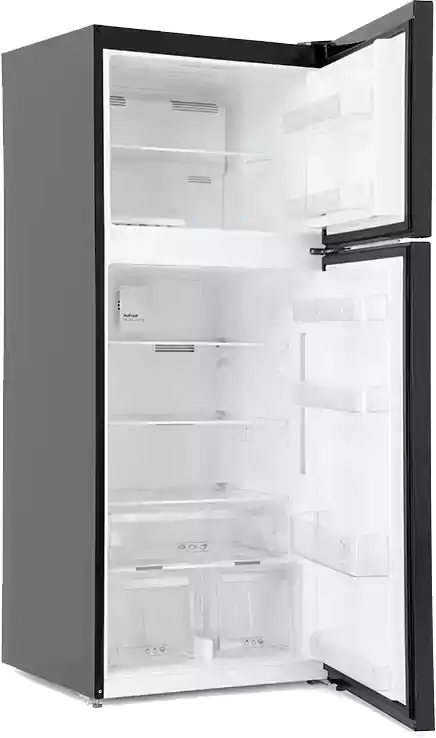 ثلاجة وايت بوينت، نوفروست، 420 لتر، 2 باب، أسود، WPR463B