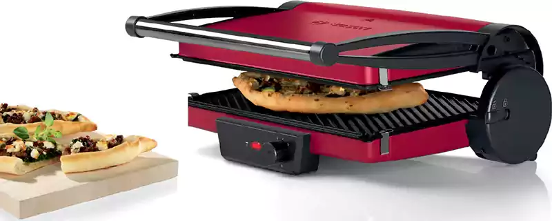 شواية كهربا بوش، 2000 وات، أحمر، TCG4104