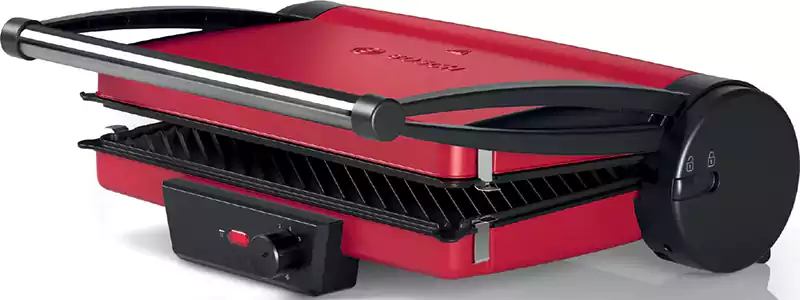 شواية كهربا بوش، 2000 وات، أحمر، TCG4104