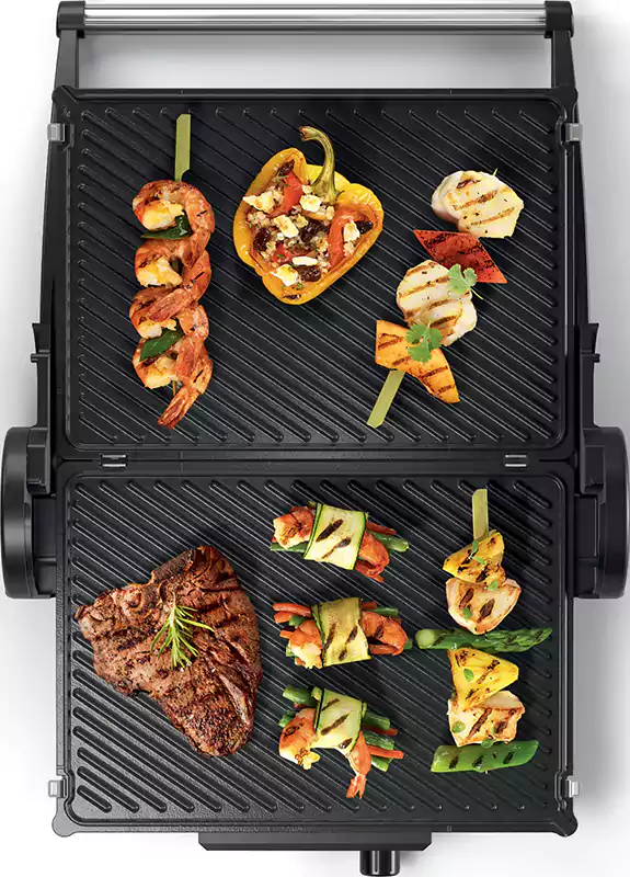 شواية كهربا بوش، 2000 وات، أحمر، TCG4104