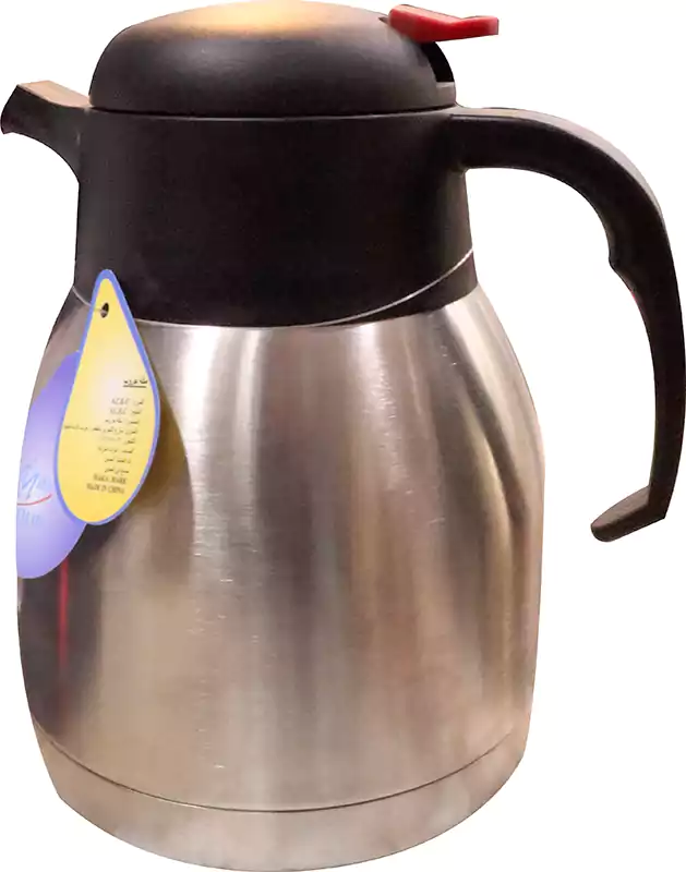 ترمس حراري مكة أستنالس 1.2 لتر  - فضي