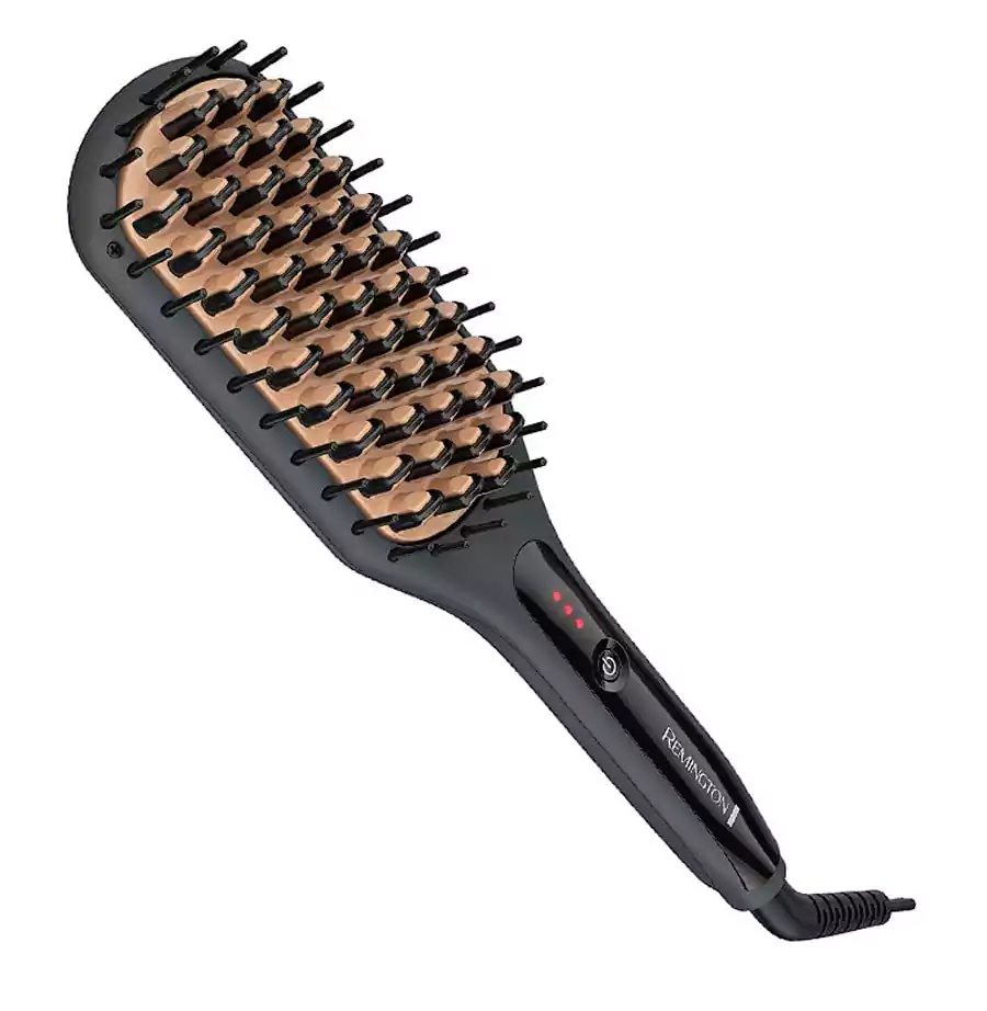 فرشاة فرد الشعر الكهربائية من ريمينجتون، أسود، CB7400