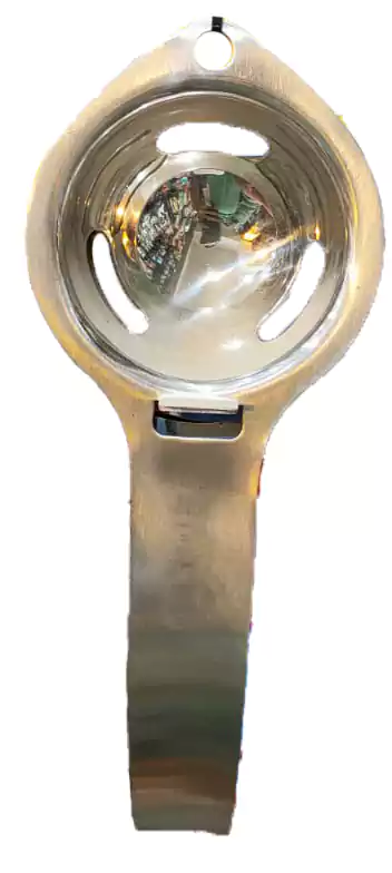 عازل بيض أستانلس من توب تشويس - فضي