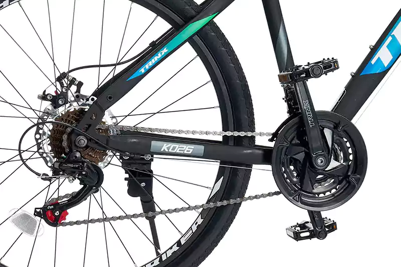 عجلة رود ترينكس 026، مقاس 26، 21 سرعة، ألوان متعددة