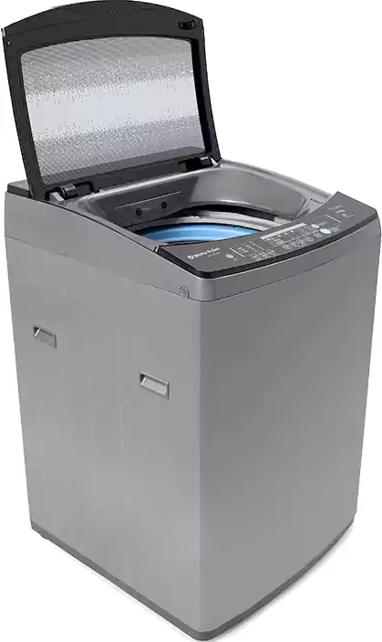 غسالة ملابس فوق اوتوماتيك وايت بوينت، تحميل علوي، 15 كجم، حلة دياموند درام، شاشة ديجيتال، رمادي غامق، WPTL150DGSMA