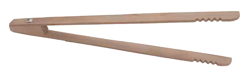 ماسك طعام خشب من هوم وود مشرشر - بيج