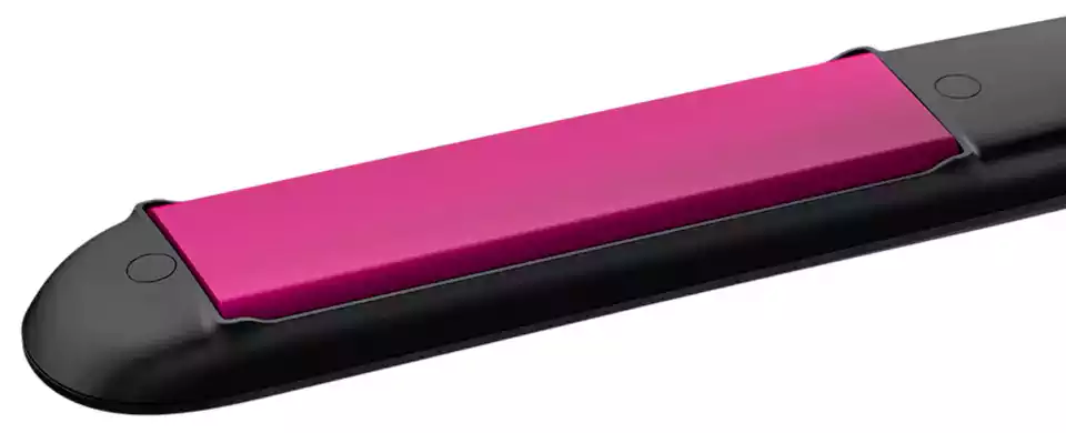 مكواة فرد الشعر فيليبس، ألواح سيراميك، 220 درجة سيليزيوس، للاستخدام مع الكيراتين، أسود، BHS375