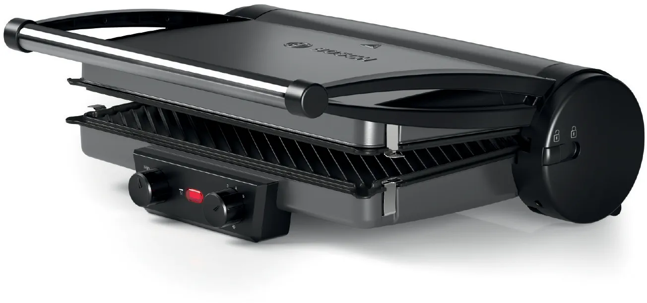 شواية كهربائية بوش، ترموستات، 2000 وات، أسود، TCG4215