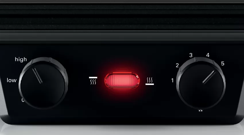 شواية كهربائية بوش، ترموستات، 2000 وات، أسود، TCG4215