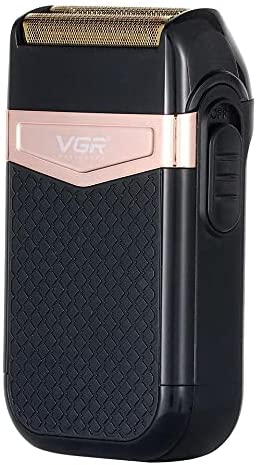 ماكينة حلاقة كهربائية للرجال في جي ار، أسود، V-331