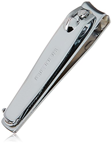 قصافة أظافر معدنية للكبار من بيتر، مقلم ومشذب أظافر، فضي